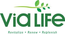 VIA LIFE REVITALIZE · RENEW · REPLENISH