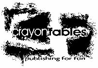 CRAYONFABLES PUBLISHING FOR FUN