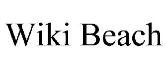 WIKI BEACH