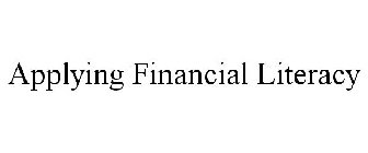 APPLYING FINANCIAL LITERACY