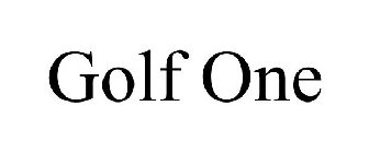 GOLF ONE