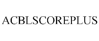 ACBLSCOREPLUS