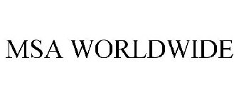 MSA WORLDWIDE