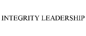 INTEGRITY LEADERSHIP