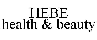 HEBE HEALTH & BEAUTY