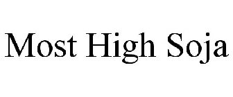 MOST HIGH SOJA