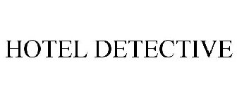 HOTEL DETECTIVE