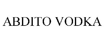 ABDITO VODKA