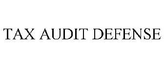 TAX AUDIT DEFENSE