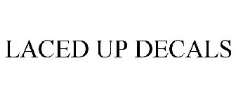 LACED UP DECALS
