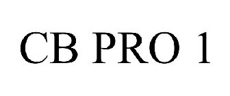 CB PRO 1