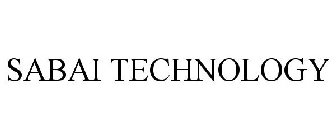 SABAI TECHNOLOGY
