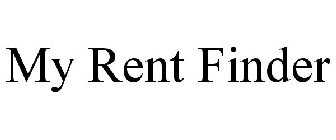 MY RENT FINDER