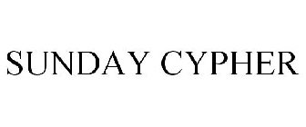 SUNDAY CYPHER