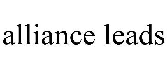ALLIANCE LEADS