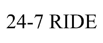 24-7 RIDE
