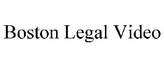 BOSTON LEGAL VIDEO