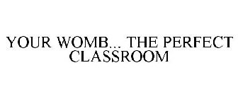 YOUR WOMB... THE PERFECT CLASSROOM