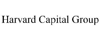 HARVARD CAPITAL GROUP
