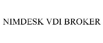 NIMDESK VDI BROKER