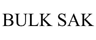 BULK SAK