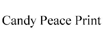 CANDY PEACE PRINT