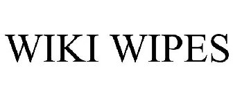 WIKI WIPES