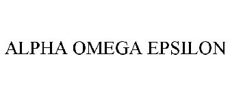 ALPHA OMEGA EPSILON