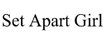 SETAPARTGIRL