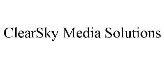 CLEARSKY MEDIA SOLUTIONS