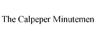 THE CALPEPER MINUTEMEN