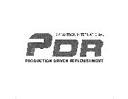 SIGMATRON INTERNATIONAL PDR PRODUCTION DRIVEN REPLENISHMENT