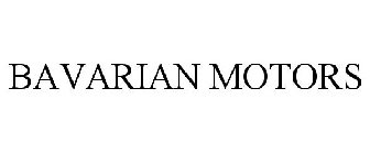 BAVARIAN MOTORS