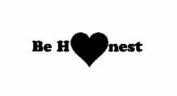 BE HONEST