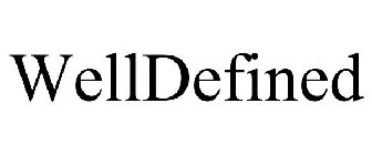 WELLDEFINED