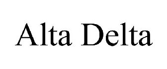 ALTA DELTA