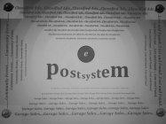 CLASSIFIED ADS ..LOST AND FOUND GARAGE SALES ..........COMMUNITY EVENTS E POSTSYSTEM
