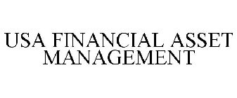 USA FINANCIAL ASSET MANAGEMENT