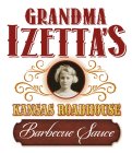 GRANDMA IZETTA'S KANSAS ROADHOUSE BARBECUE SAUCE