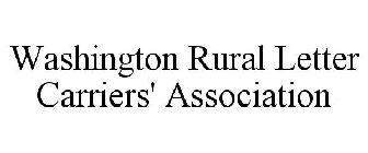 WASHINGTON RURAL LETTER CARRIERS' ASSOCIATION