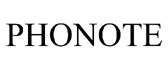 PHONOTE
