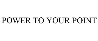 POWER TO YOUR POINT