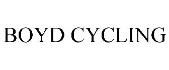 BOYD CYCLING