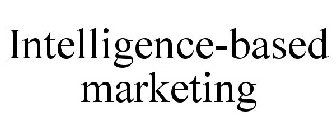 INTELLIGENCE-BASED MARKETING