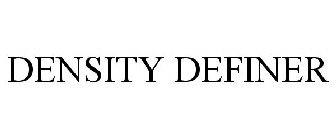 DENSITY DEFINER