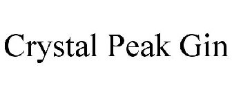 CRYSTAL PEAK GIN