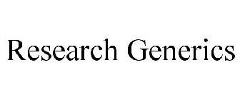 RESEARCH GENERICS