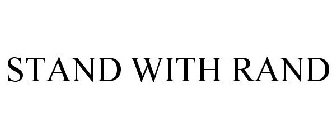 STAND WITH RAND