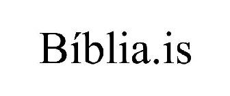 BÍBLIA.IS