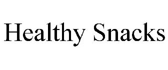 HEALTHY SNACKS